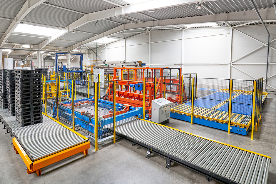 AUTOMATED PALLET HANDLING SYSTEM