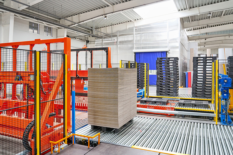 AUTOMATED PALLET HANDLING SYSTEM