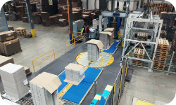Time-lapse video from packing lines modernization